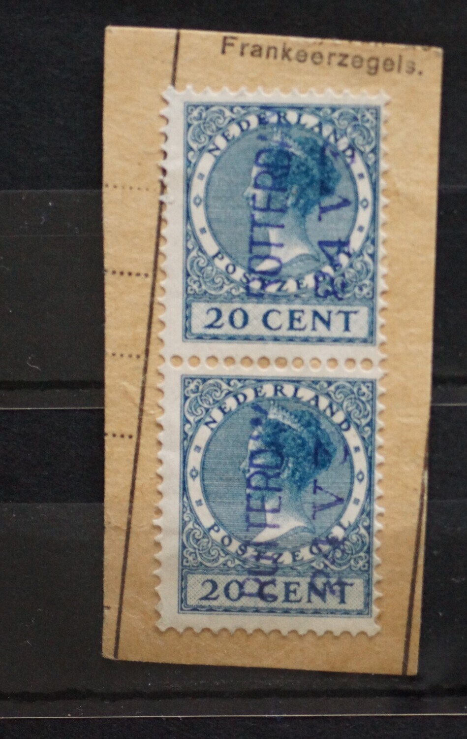 Rotterdam (met datum) op NVPH 188 (paar) Rotterdam (met datum) op NVPH 188 (paar)