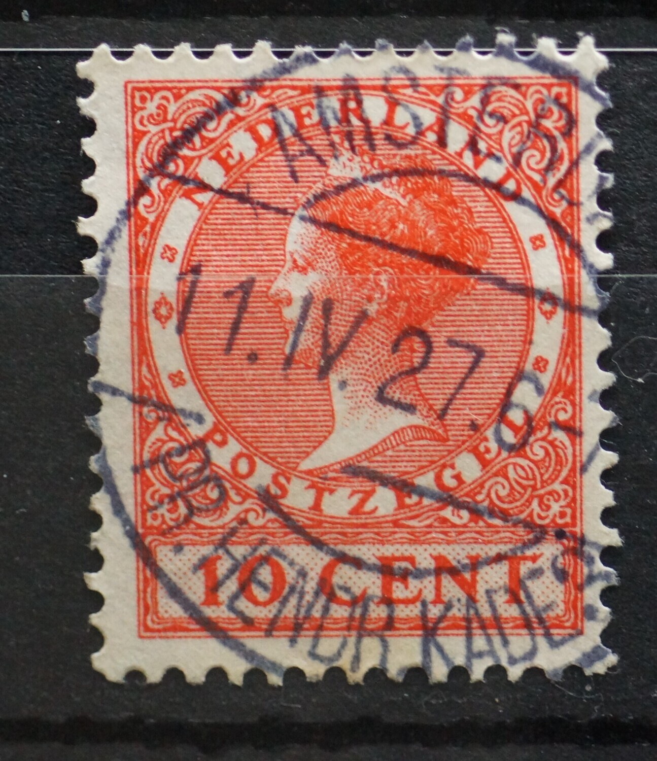 Amsterdam Pr. Hendr.Kade 3 op NVPH 182 - vrij schaars