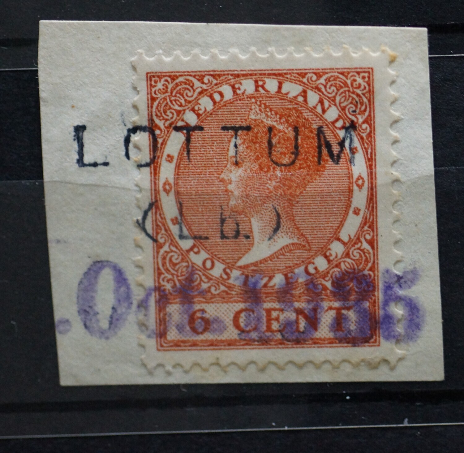 Lottum (Lb.) met datum op NVPH 178 Lottum (Lb.) met datum op NVPH 178
