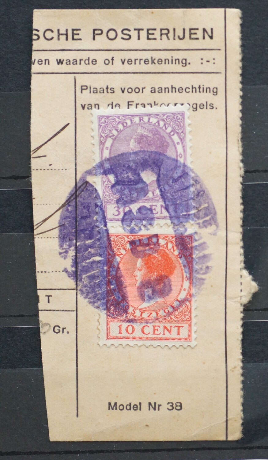 ASD 8 (Amsterdam Hobbemastraat) op NVPH 153 en 158