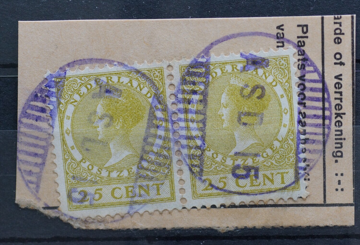ASD 15 (Amsterdam Watergraafsmeer) op NVPH 157 (paar)