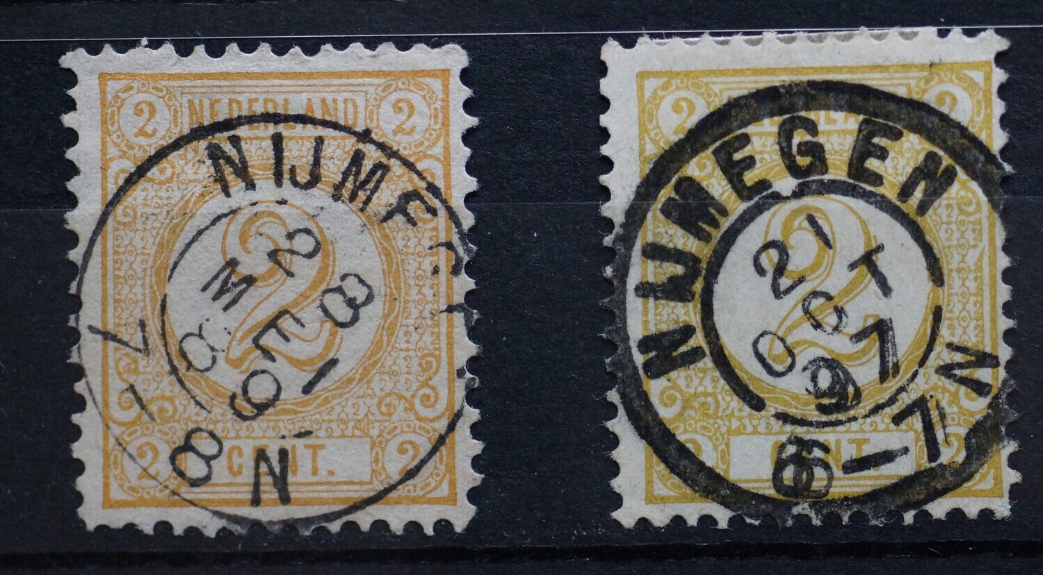 Nijmegen op NVPH 32 en 32a Nijmegen op NVPH 32 en 32a