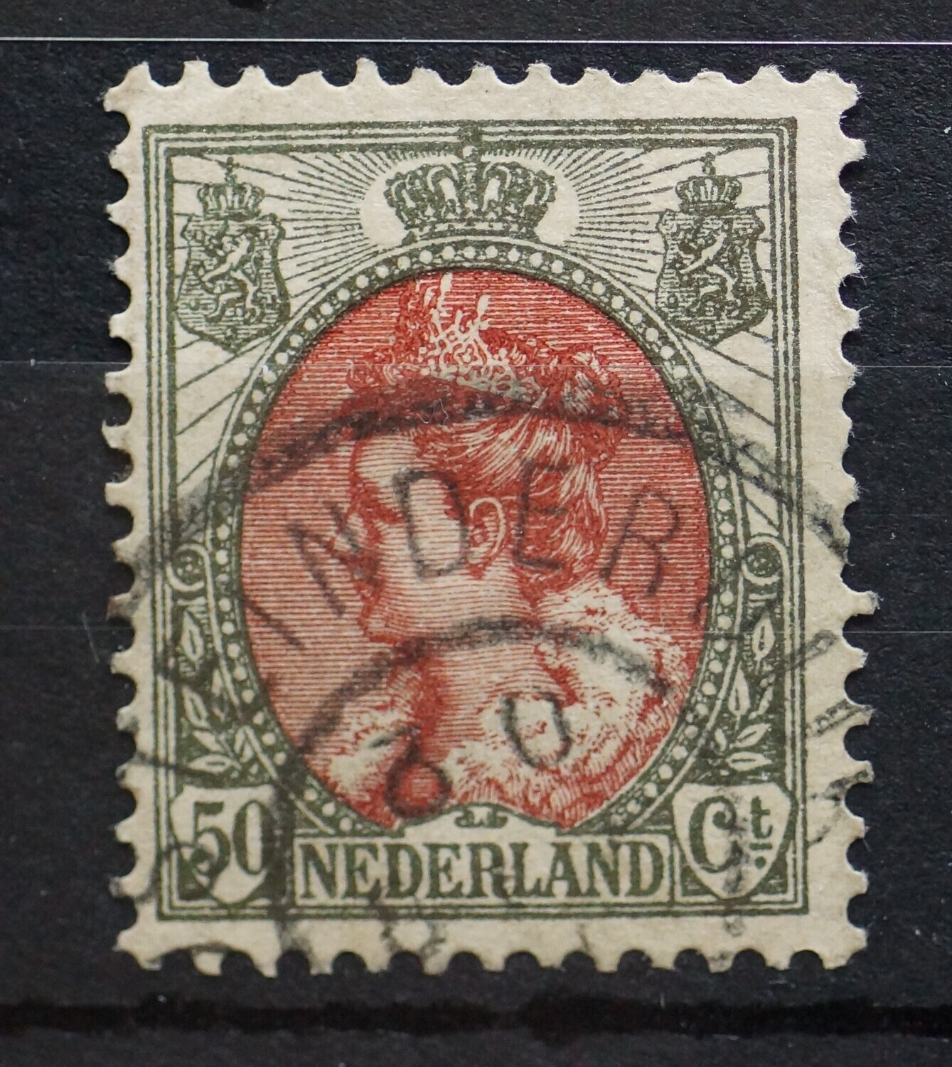 Oosteinderdijk op NVPH 74 Oosteinderdijk op NVPH 74