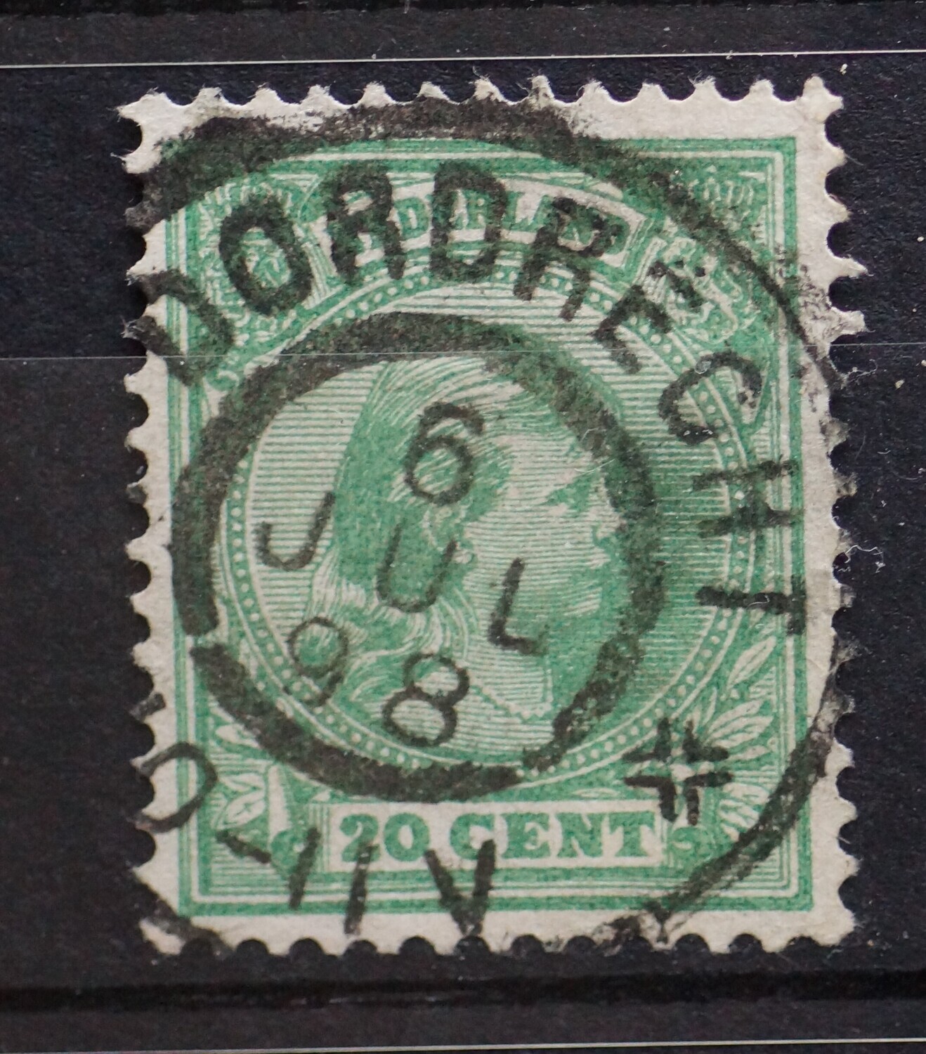 Dordrecht op NVPH 40 Dordrecht op NVPH 40