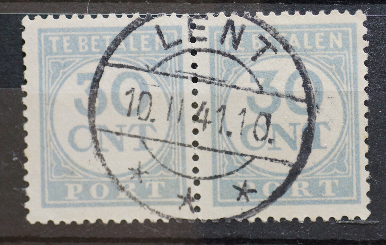 Lent (Romeins) op NVPH P78 (paar)