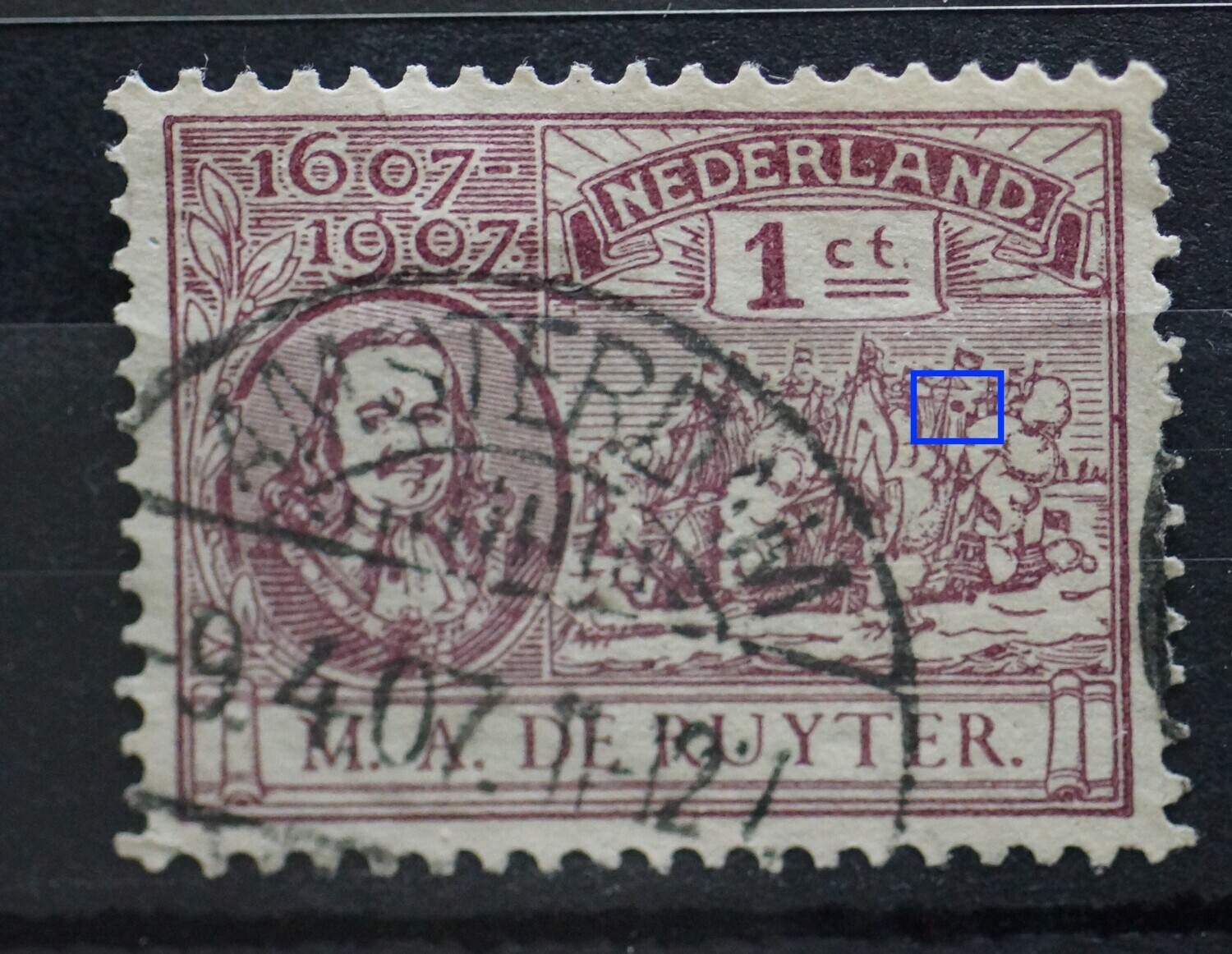 NVPH 88 - "kanonskogel" in tuigage