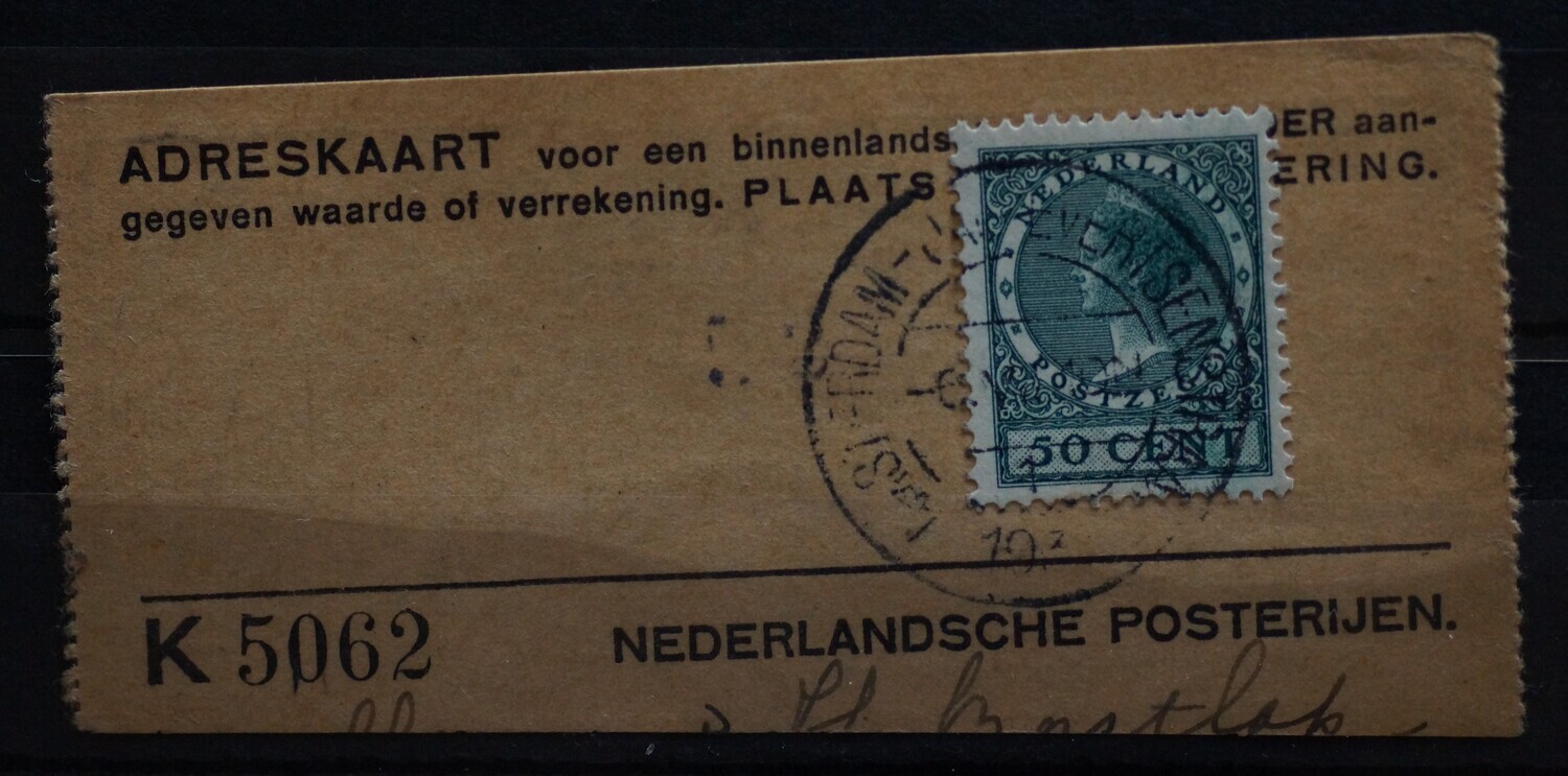 Amsterdam - Jan Evertsenstraat 1 op NVPH 197