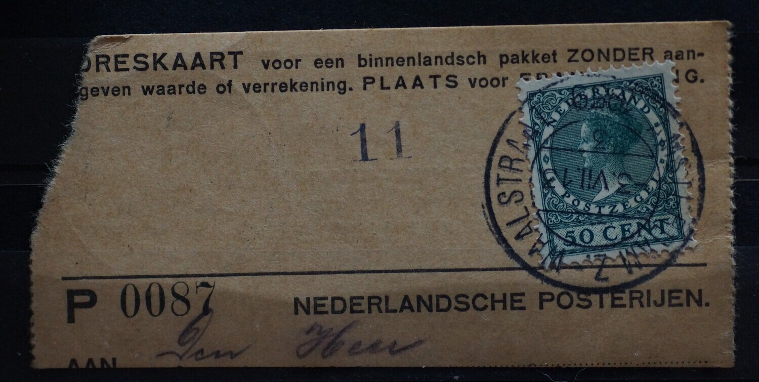 Amsterdam Z. - Waalstraat 3 op NVPH 197