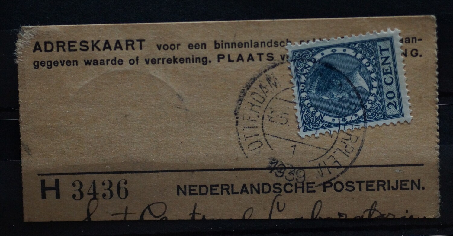 Rotterdam - Markenesserplein 1 op NVPH 188