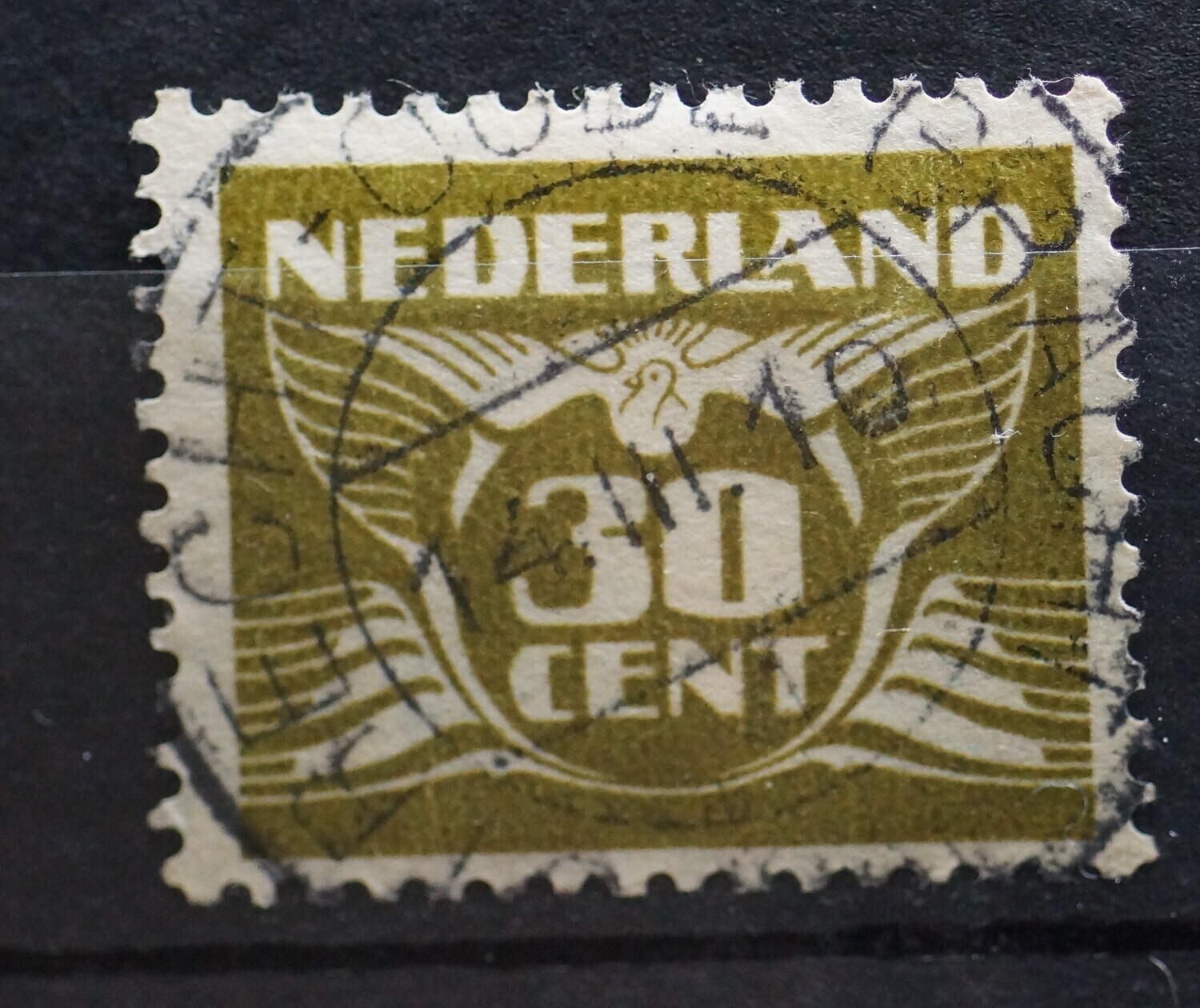 Utrecht - Oude Gracht 4 op NVPH 389