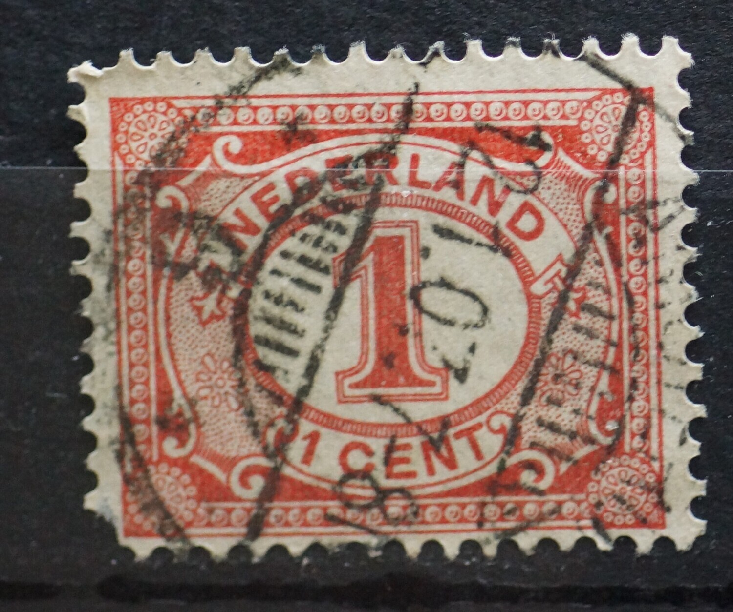 Amsterdam 6 op NVPH 51 (fraai)