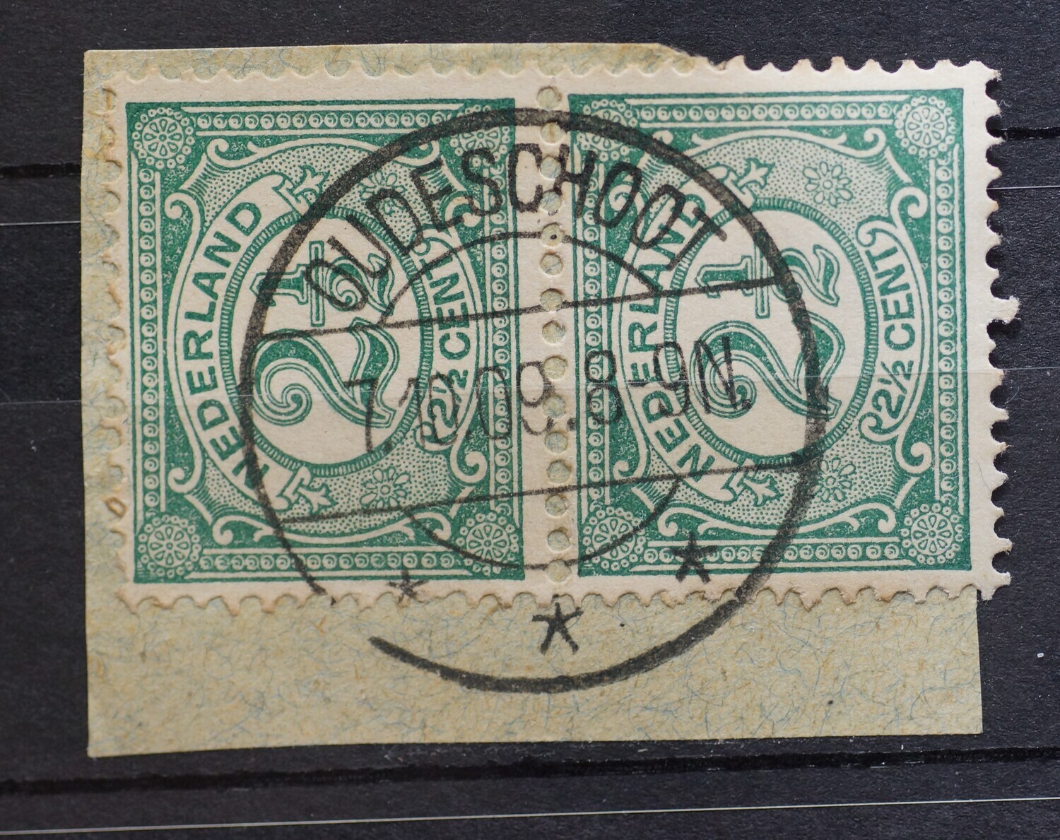 Oudeschoot op NVPH 55 (paar)