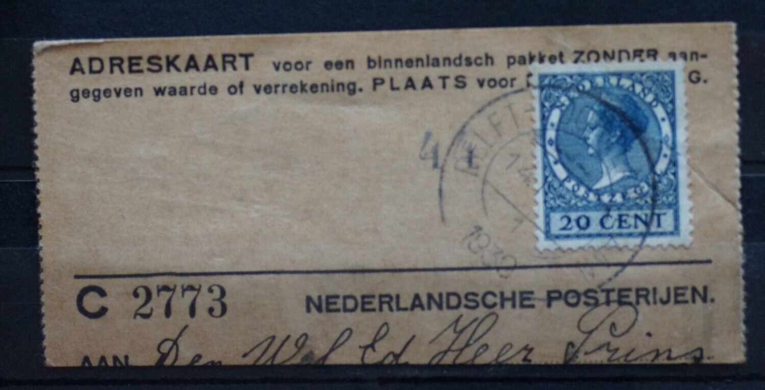 Delft-Poortlandlaan 1 op NVPH 188