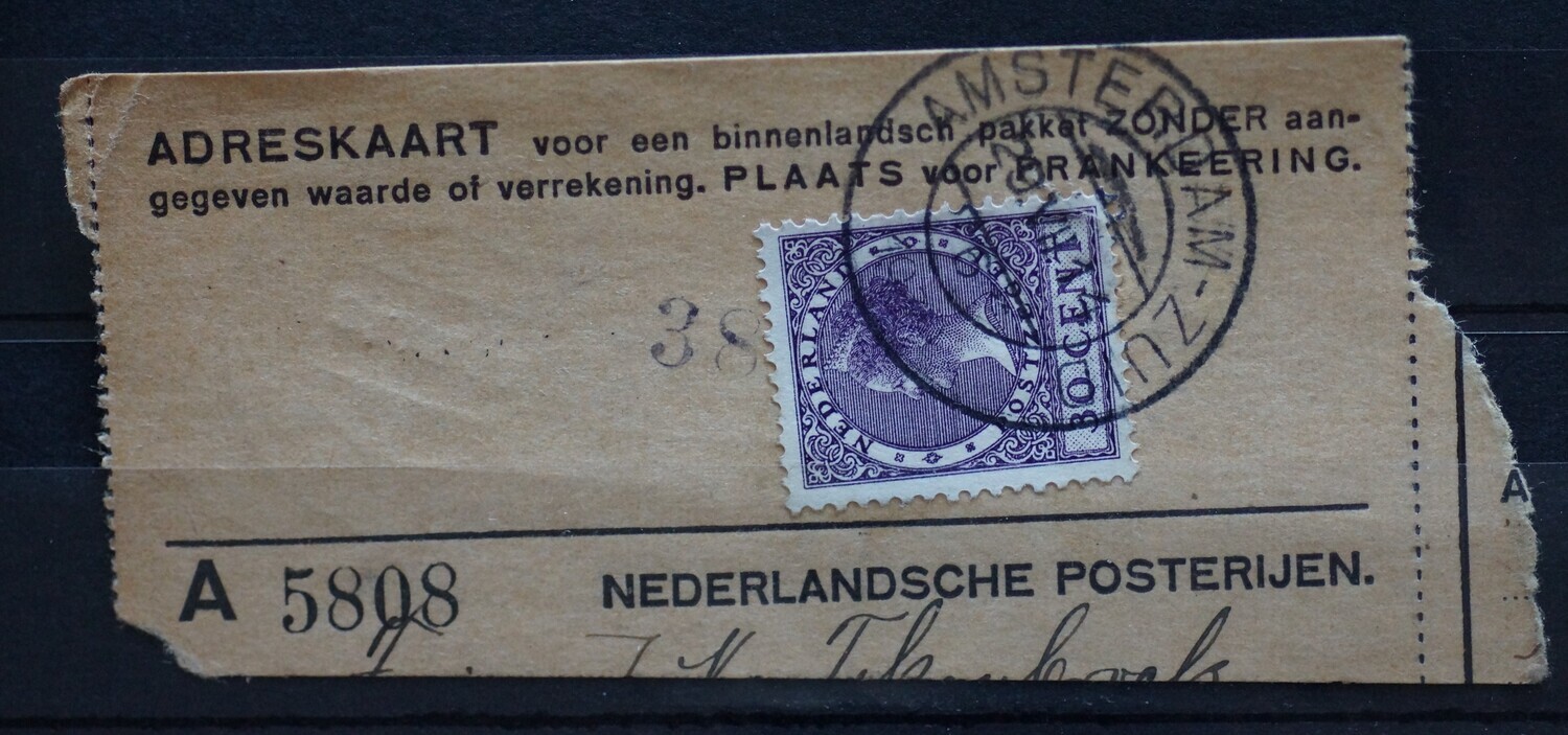 Amsterdam-Zuid 6 op NVPH 194 Amsterdam-Zuid 6 op NVPH 194