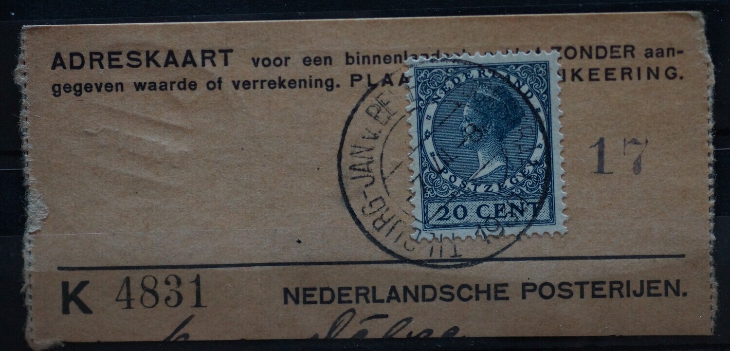 Tilburg-Jan van Beverwijckstraat 1 op NVPH 188