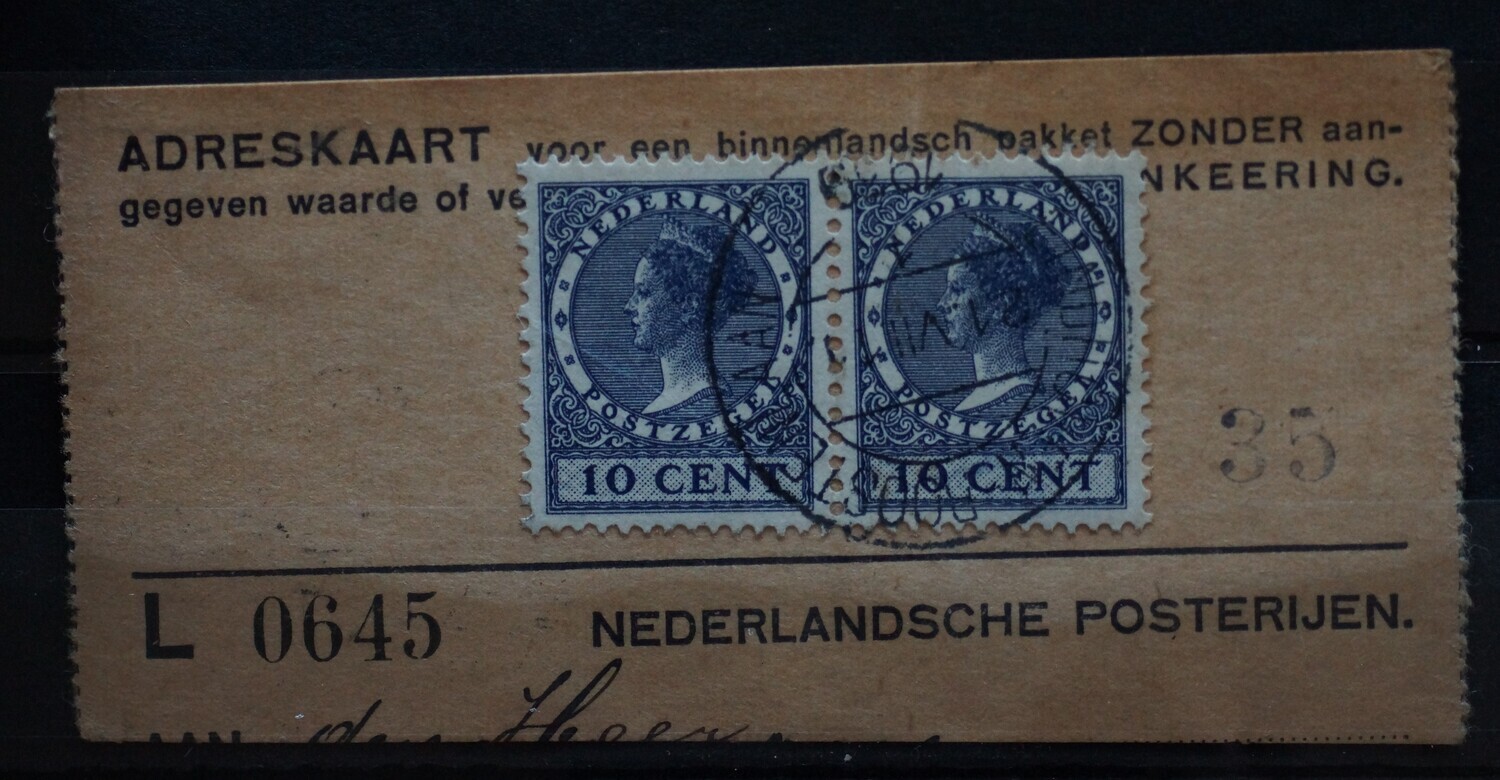 eindhoven-Roostenlaan 1 op NVPH 183 (paar)