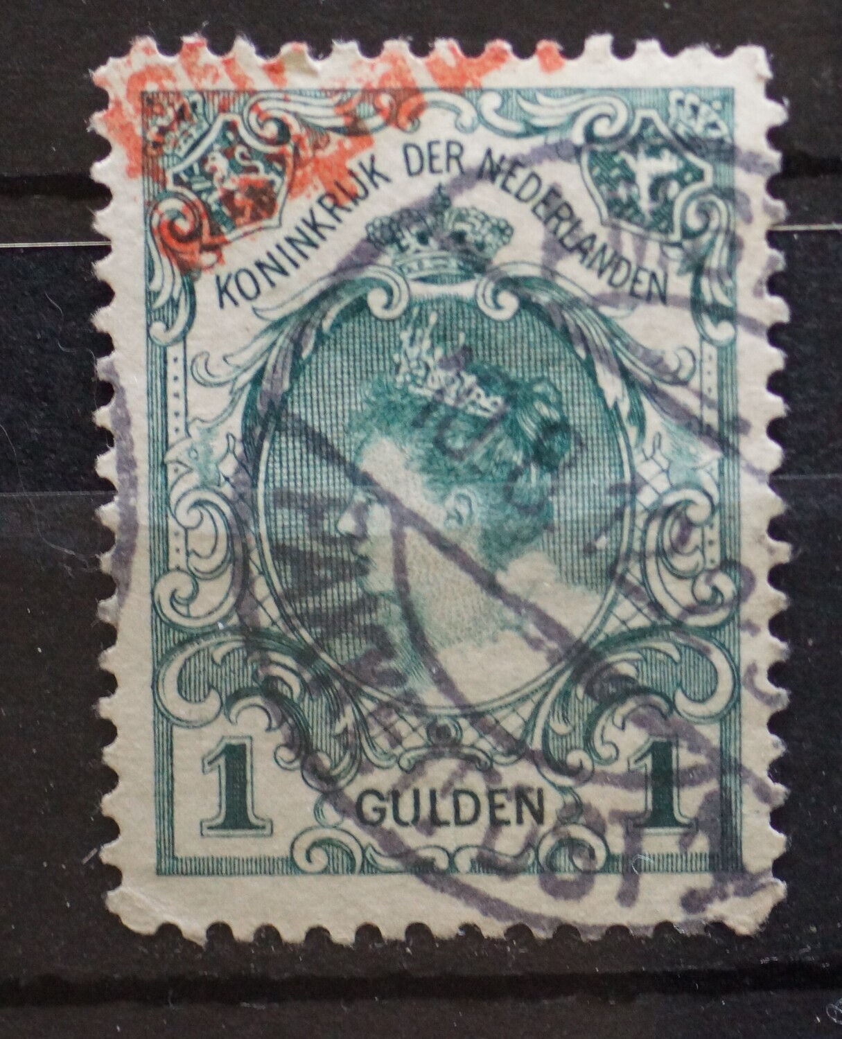Amsterdam Pakketpost 1 op NVPH 77 - schaars