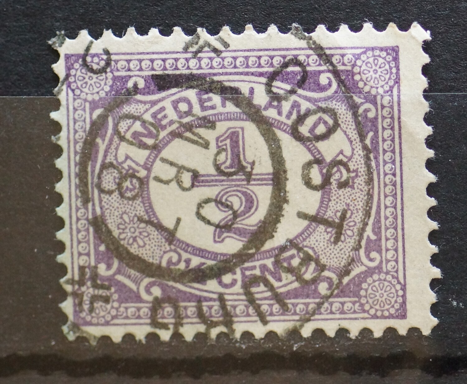 Oostburg op NVPH 50
