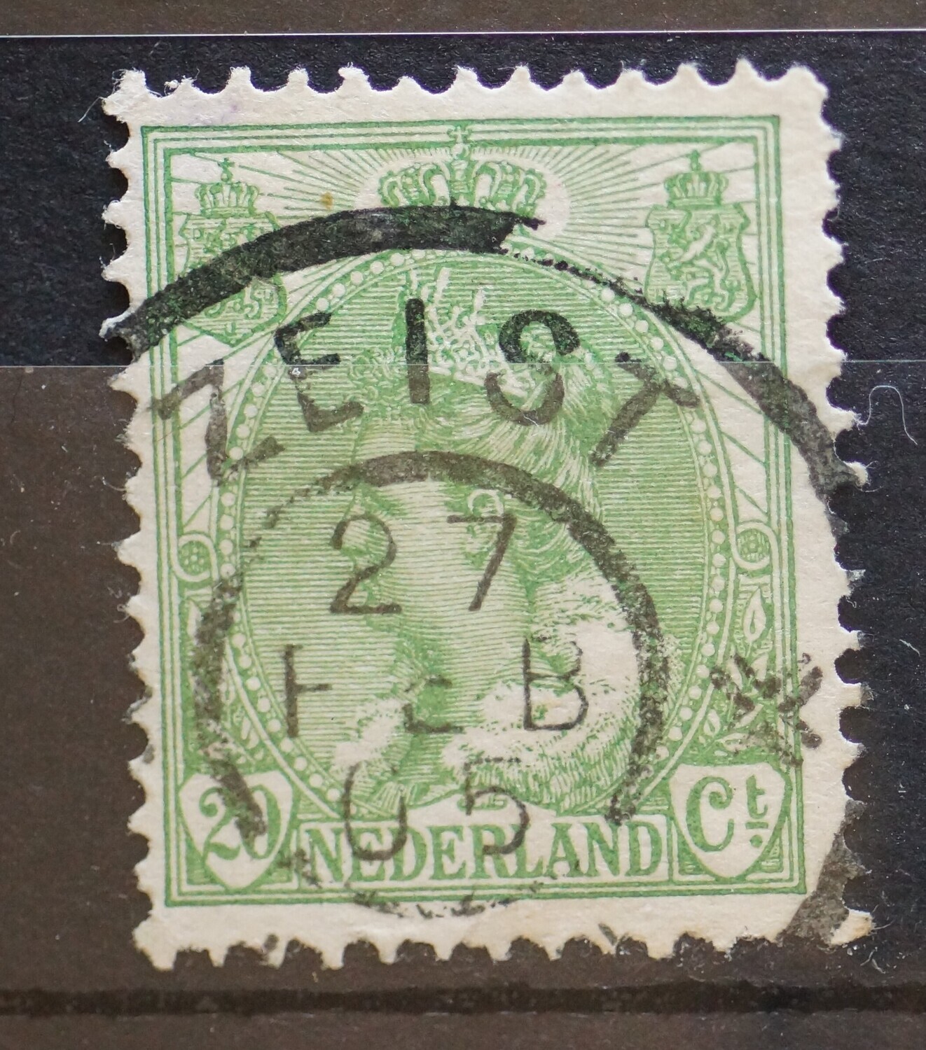 Zeist op NVPH 68 Zeist op NVPH 68