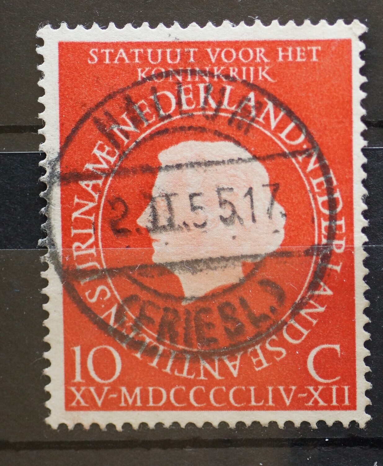 Hallum (Friesl.) op NVPH 654