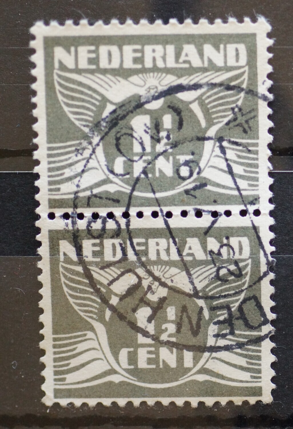Den Hulst (Ov.) 1 op NVPH 172 (paar)