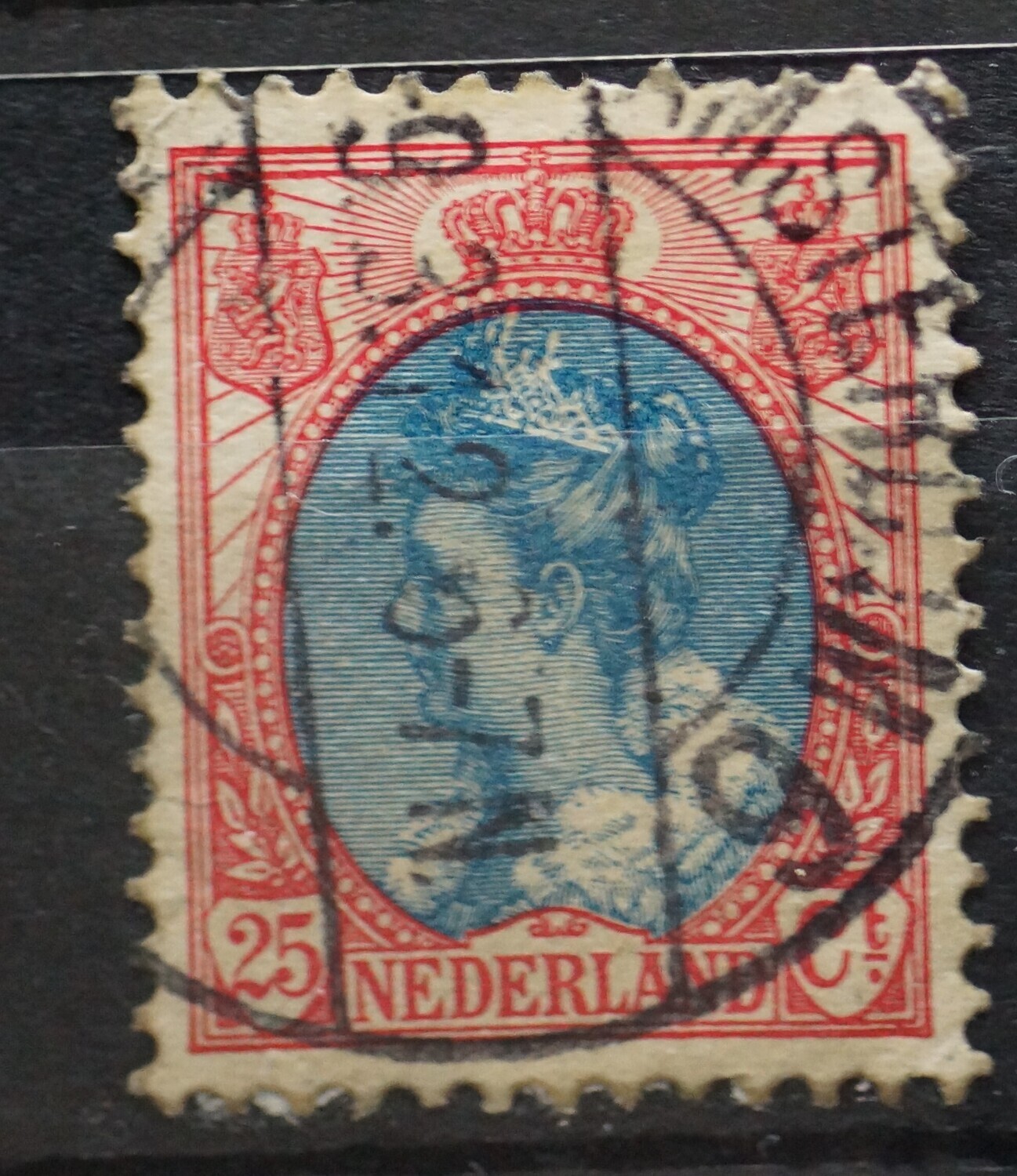 Amsterdam 6 op NVPH 71 Amsterdam 6 op NVPH 71