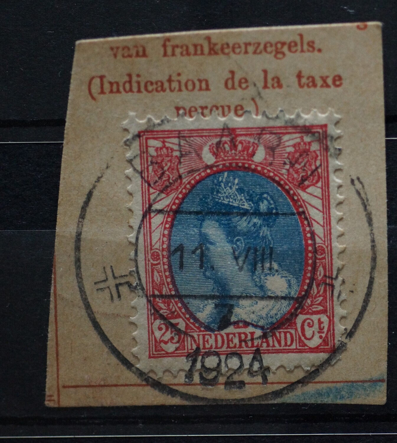 Baarn 7 (zonder uuraanduiding) op NVPH 71