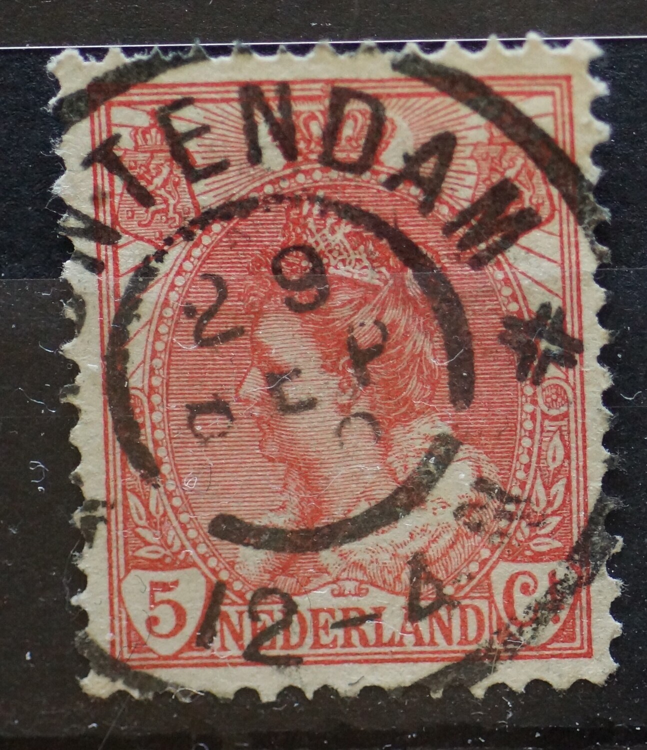 Muntendam op NVPH 60 - schaars