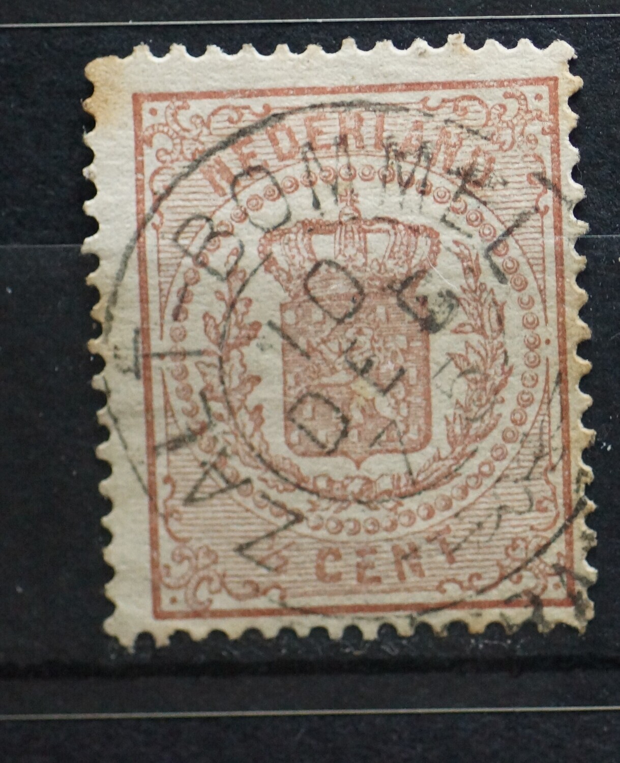 Francotakje Zaltbommel op NVPH 13 Francotakje Zaltbommel op NVPH 13