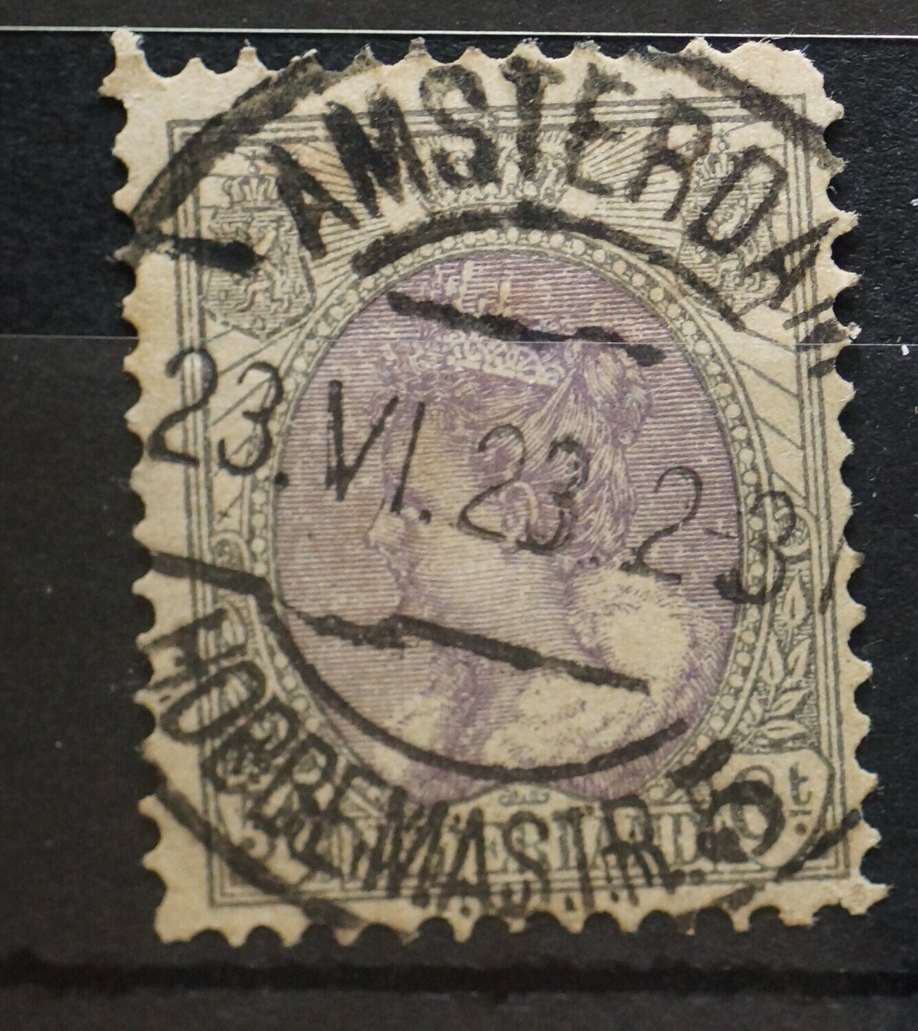 Amsterdam Hobbemastr. 5 op NVPH 75