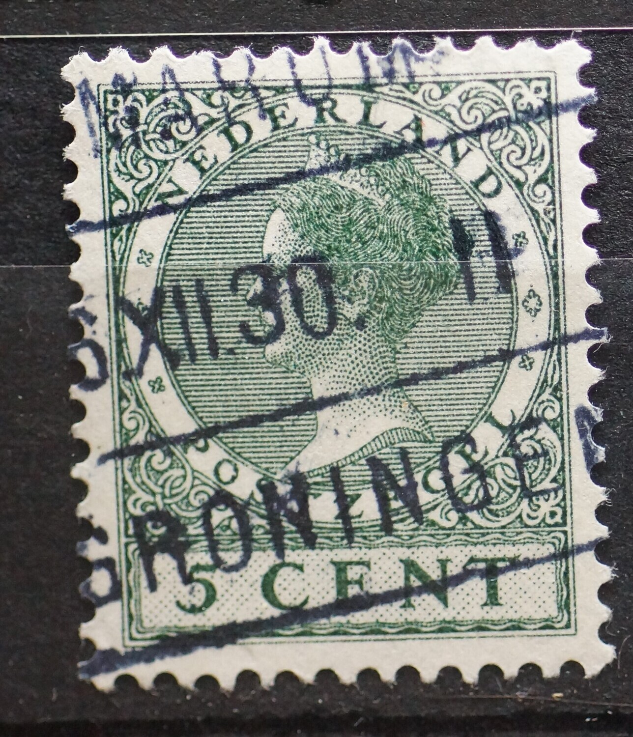 Marum - Groningen II op NVPH 177