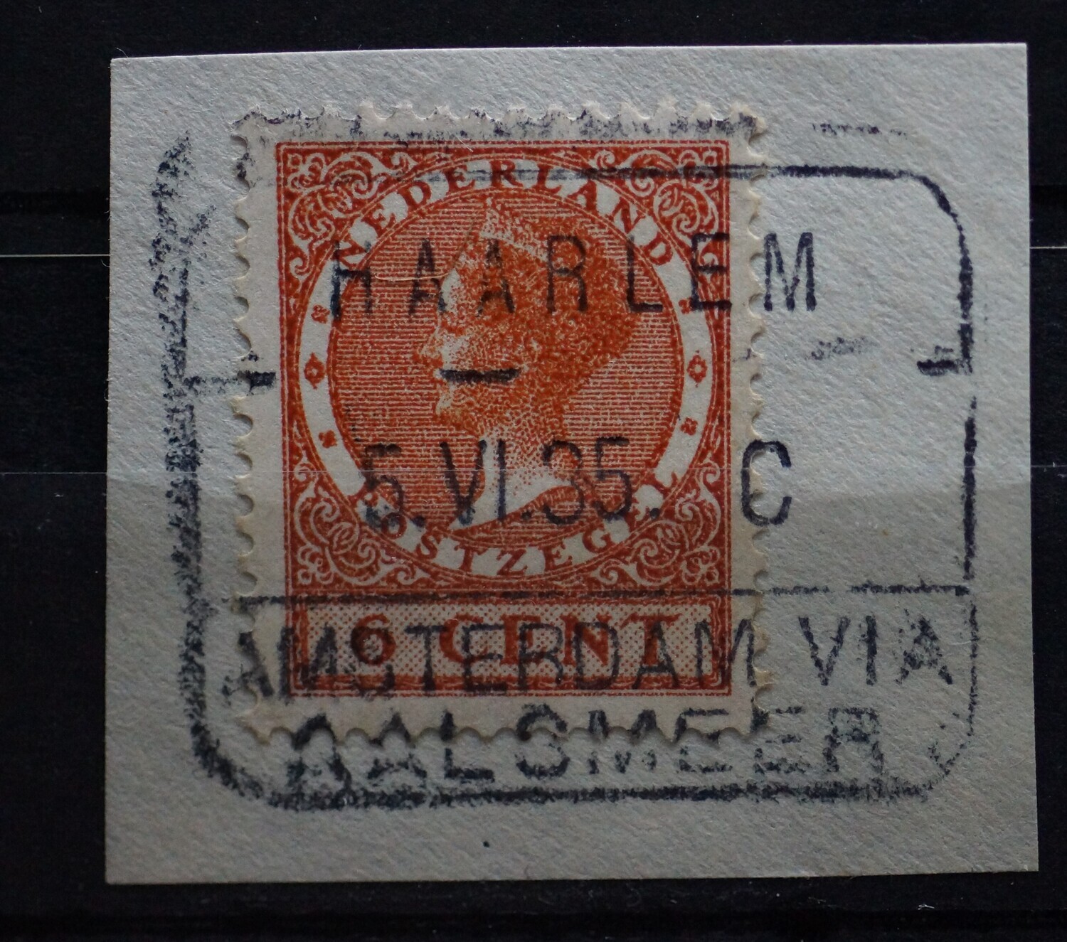 Haarlem - Amsterdam via Aalsmeer C op NVPH 178