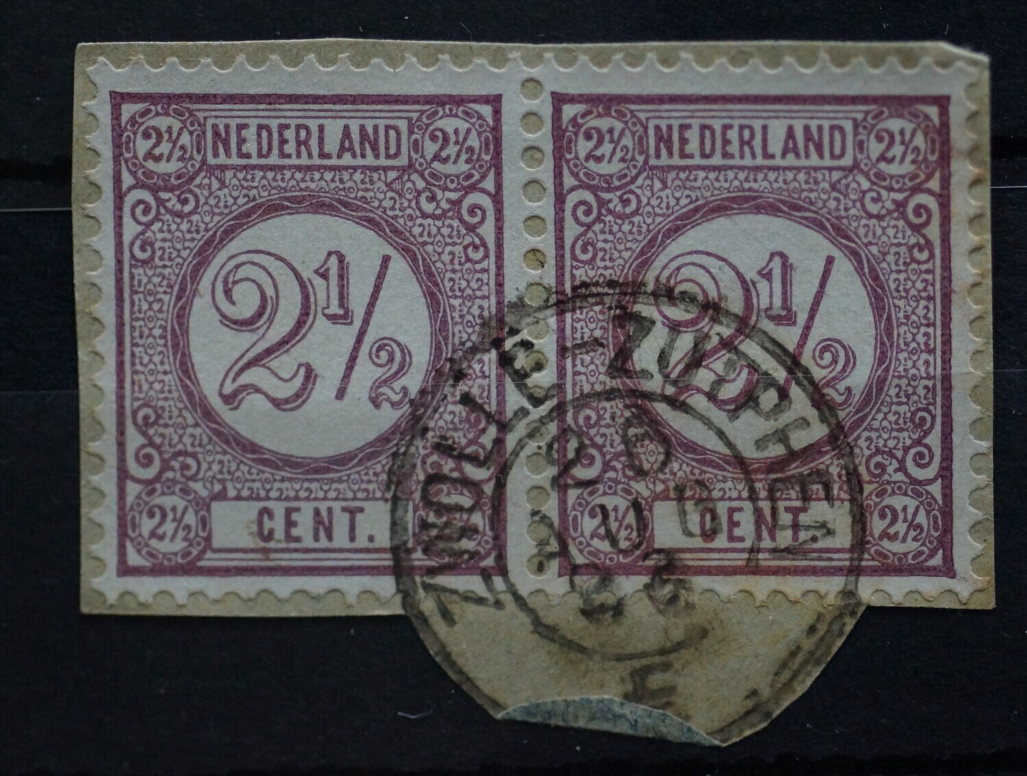 Zwolle-Zutphen E op NVPH 33 (paar)