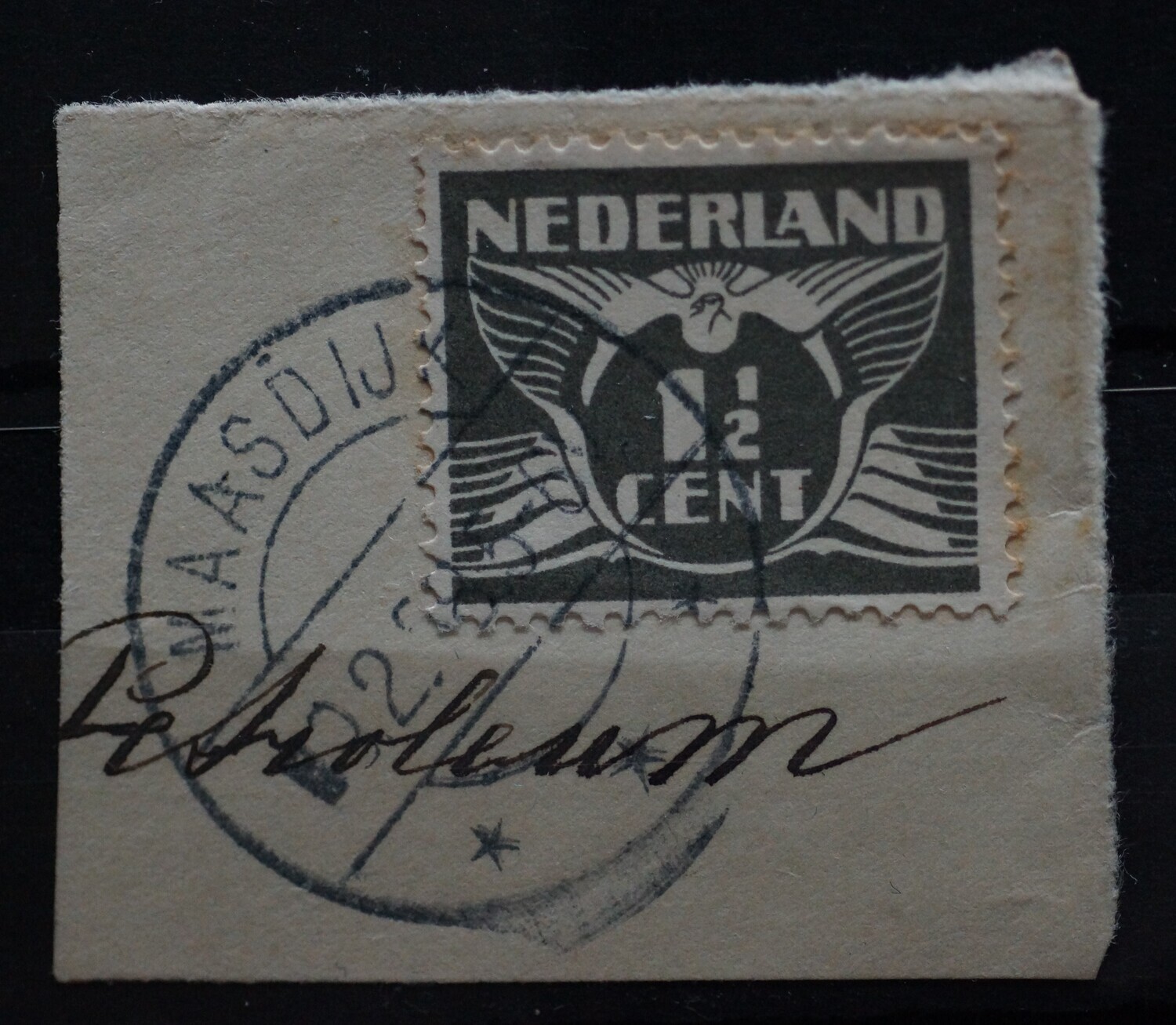 Maasdijk op NVPH 172