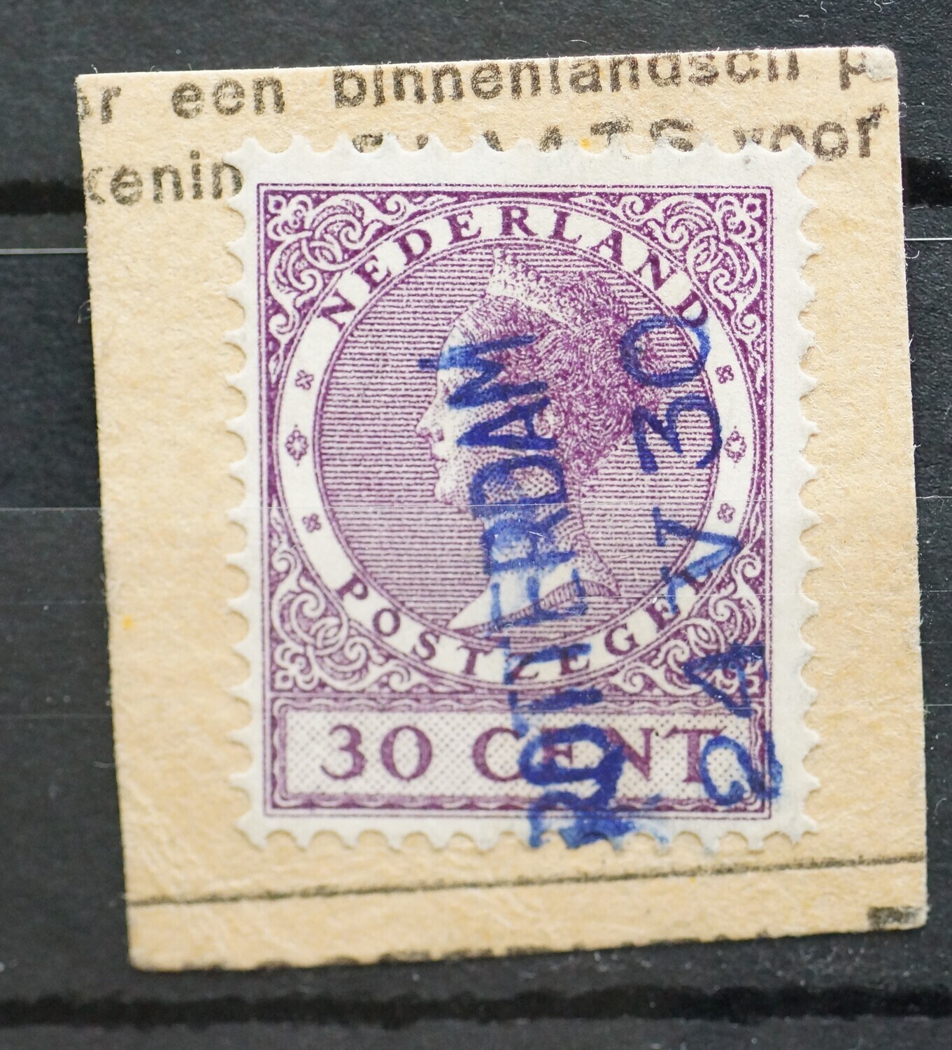Rotterdam met datum op NVPH 194