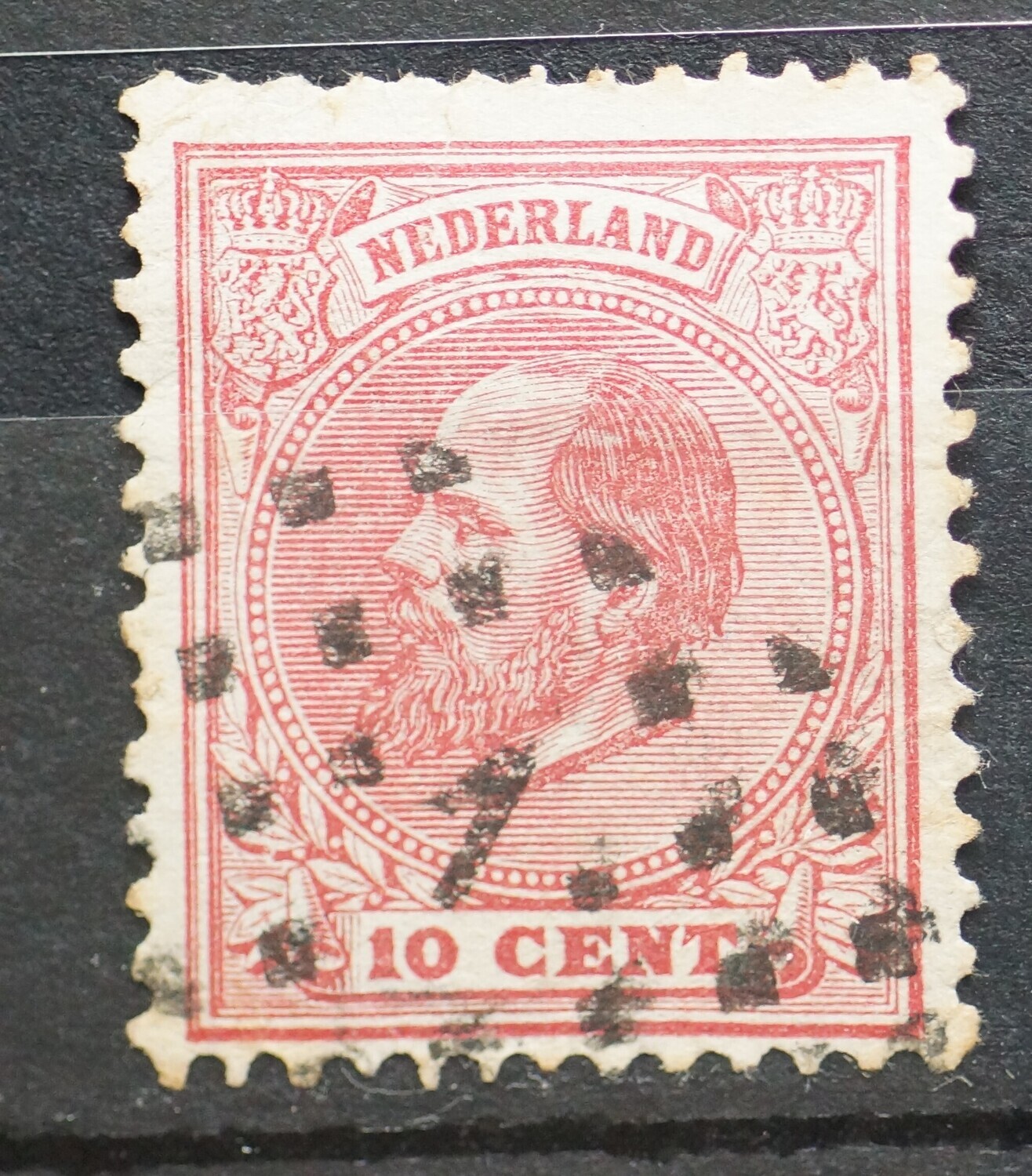 1 (Alkmaar) op NVPH 21 1 (Alkmaar) op NVPH 21