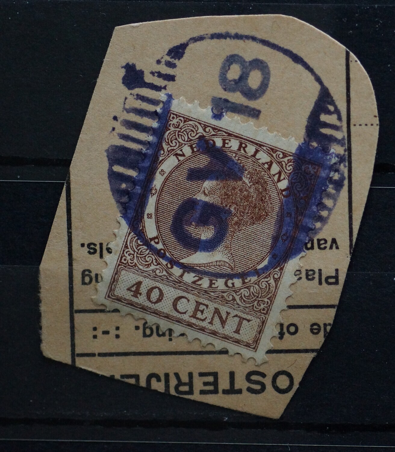 GV 18 (sGravenhage Rijswijkscheweg) op NVPH 160