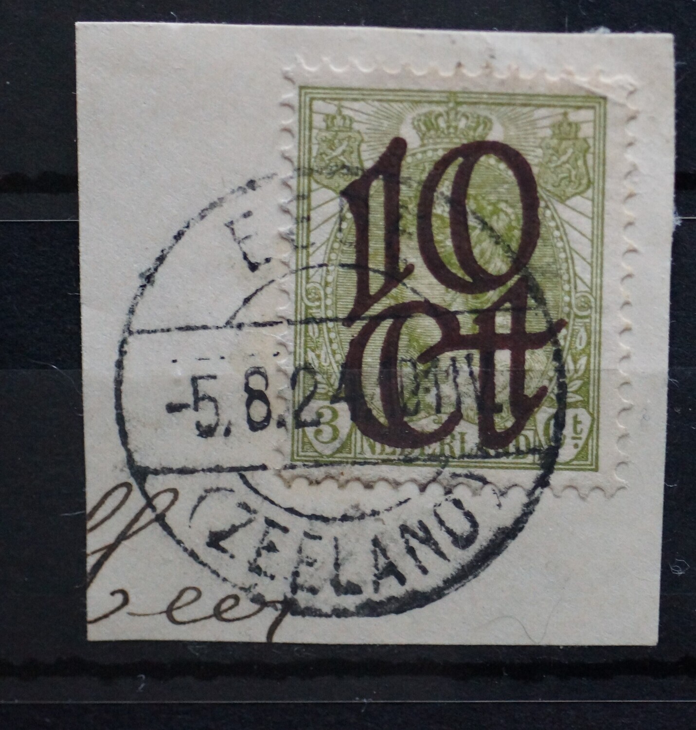 Eede (Zeeland) op NVPH 116 - schaars stempel!