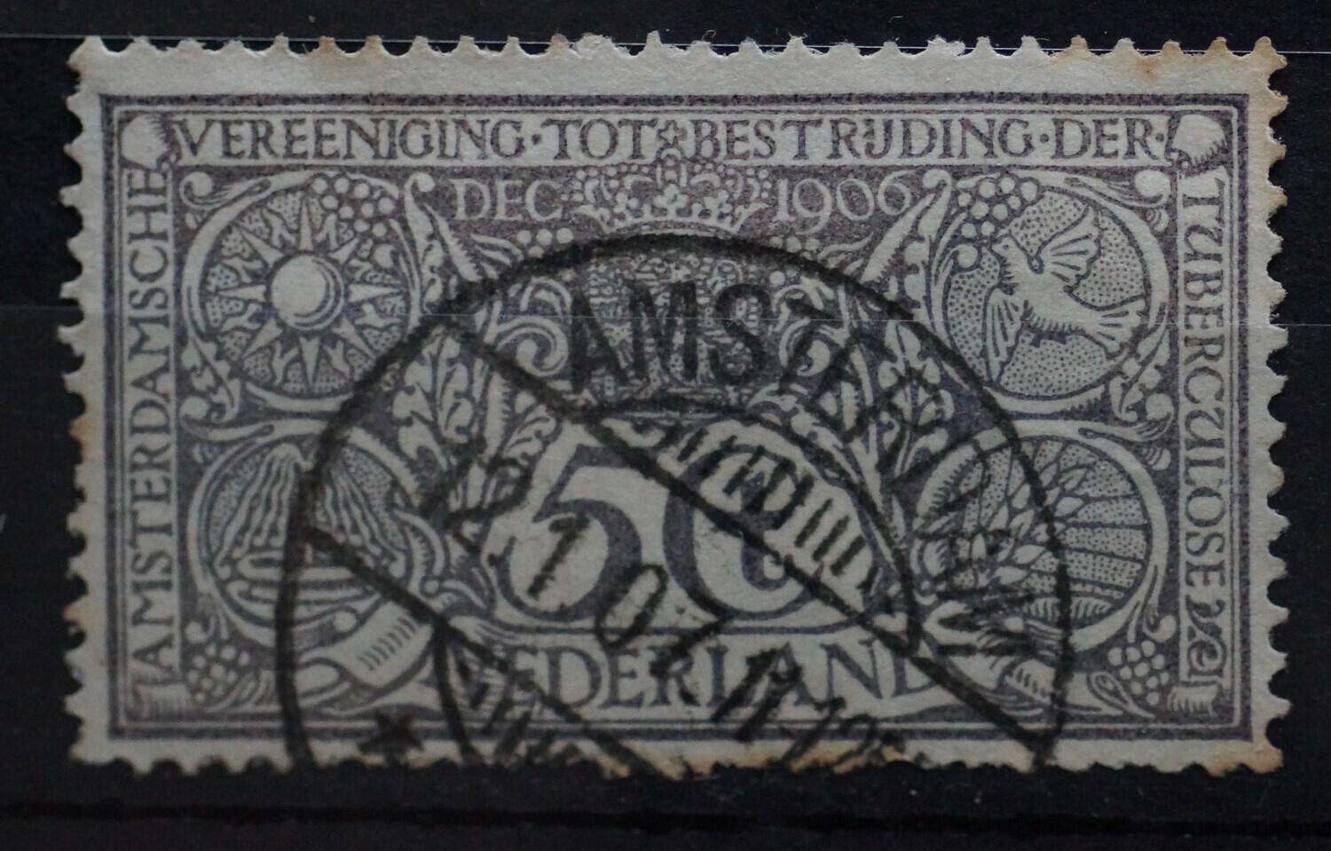 Amsterdam op NVPH 86 - echt gelopen Amsterdam op NVPH 86 - echt gelopen