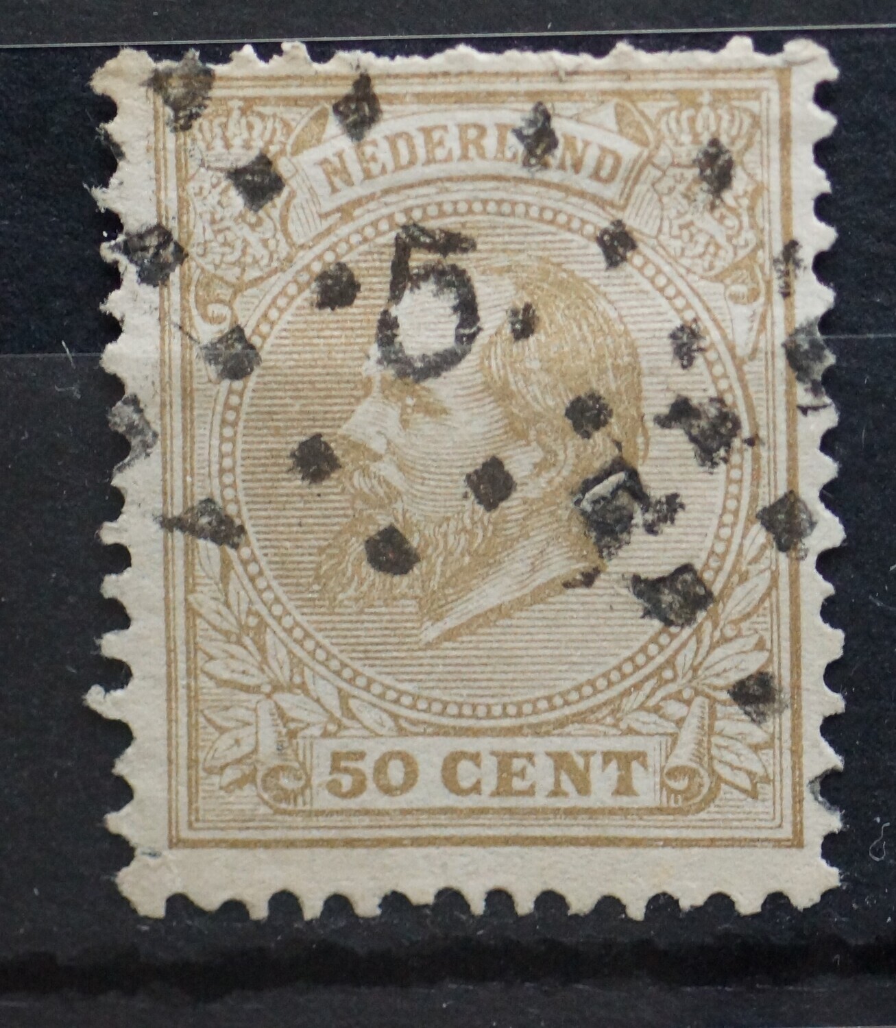 5 (Amsterdam) op NVPH 27 (redelijk)