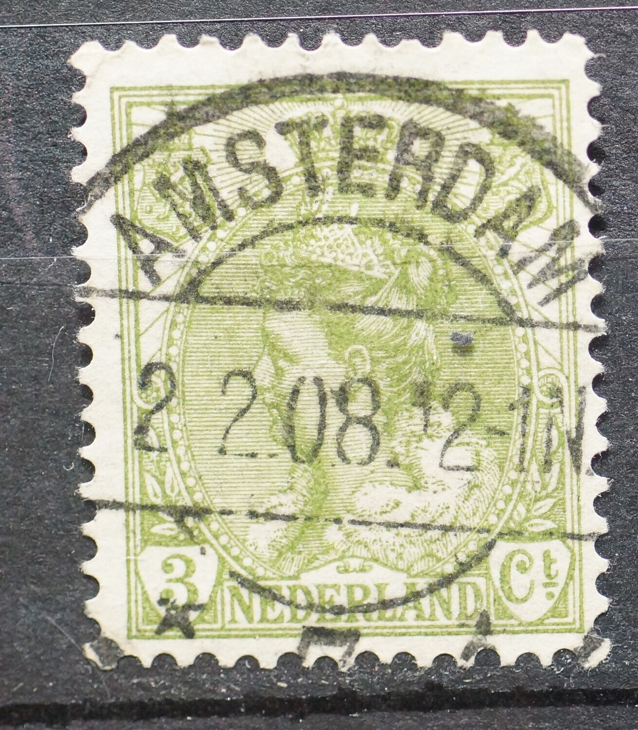 Amsterdam 7 op NVPH 57 Amsterdam 7 op NVPH 57