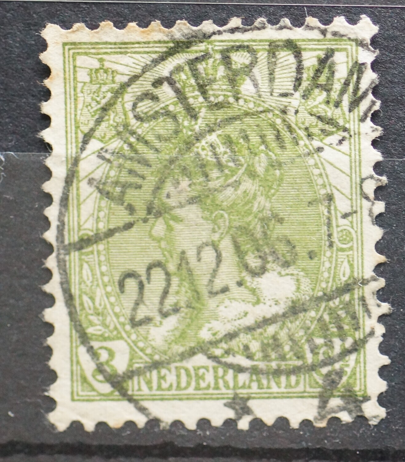 Amsterdam 4 op NVPH 57 (redelijk)
