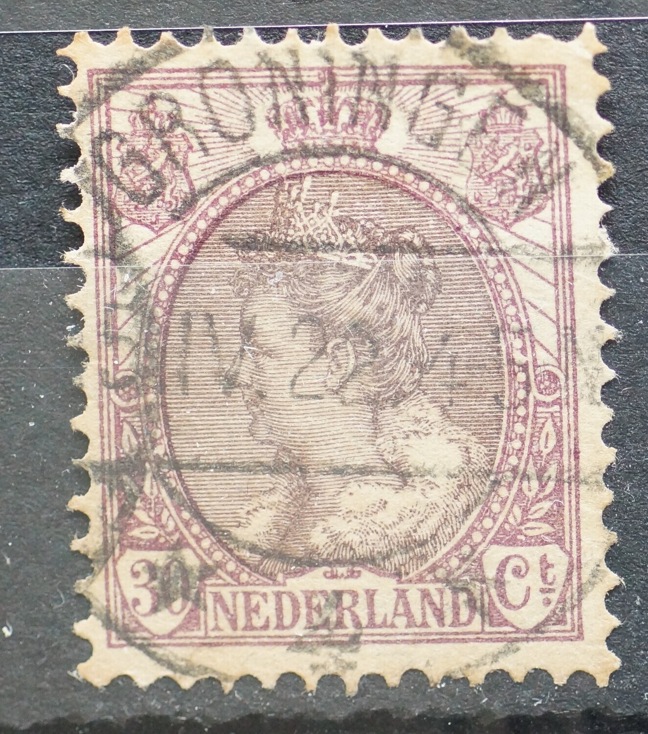 Groningen 4 (Romeins) op NVPH 72 - zeldzaam Groningen 4 (Romeins) op NVPH 72 - zeldzaam