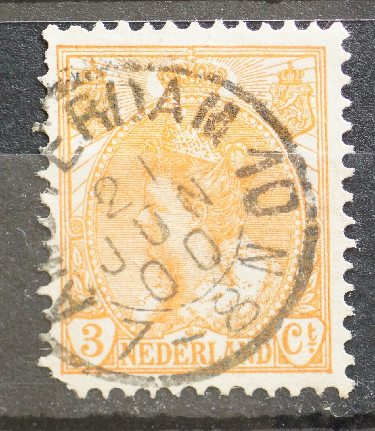 Amsterdam 10 op NVPH 56 (fraai +) Amsterdam 10 op NVPH 56 (fraai +)