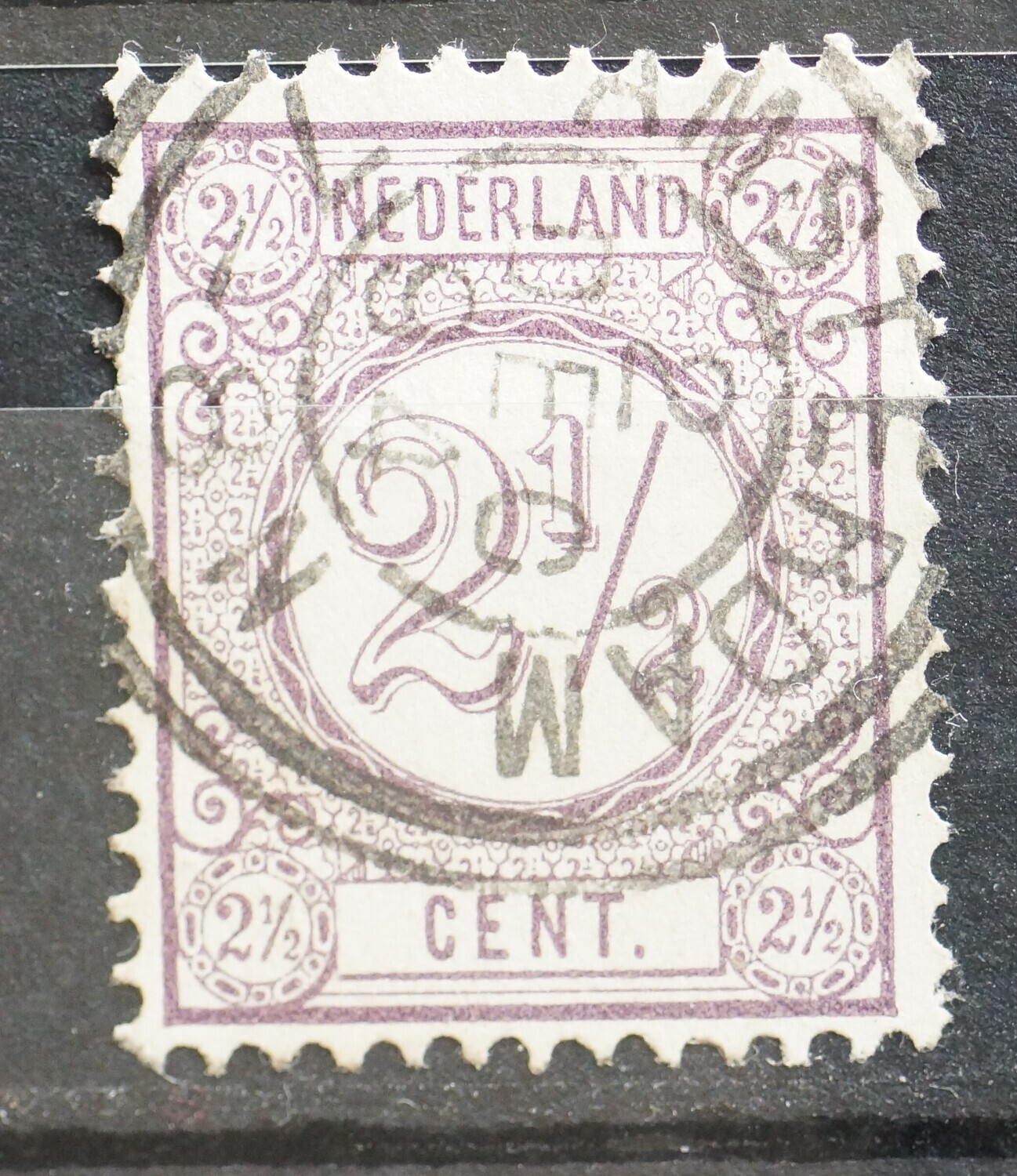 Dubbelring Amsterdam op NVPH 33