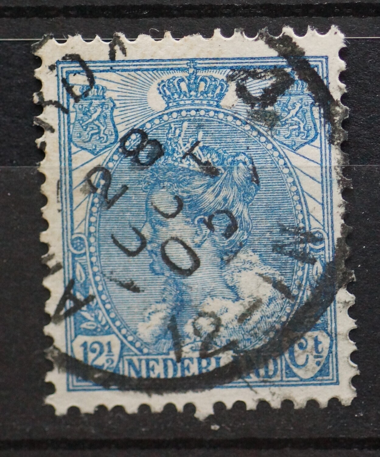 Amsterdam 4 op NVPH 63 - schaars