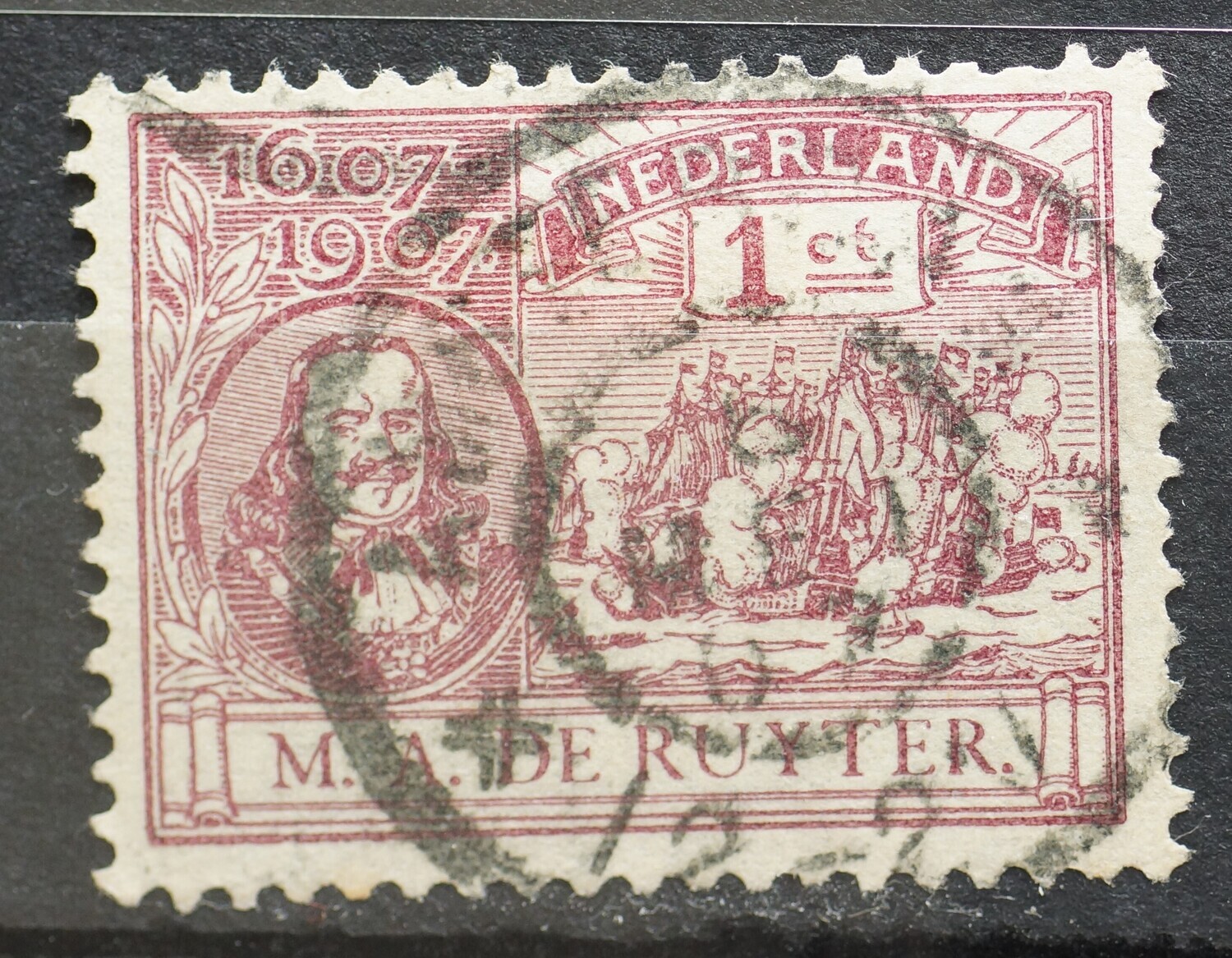 Amsterdam, nachturen 12-2V, op NVPH 88