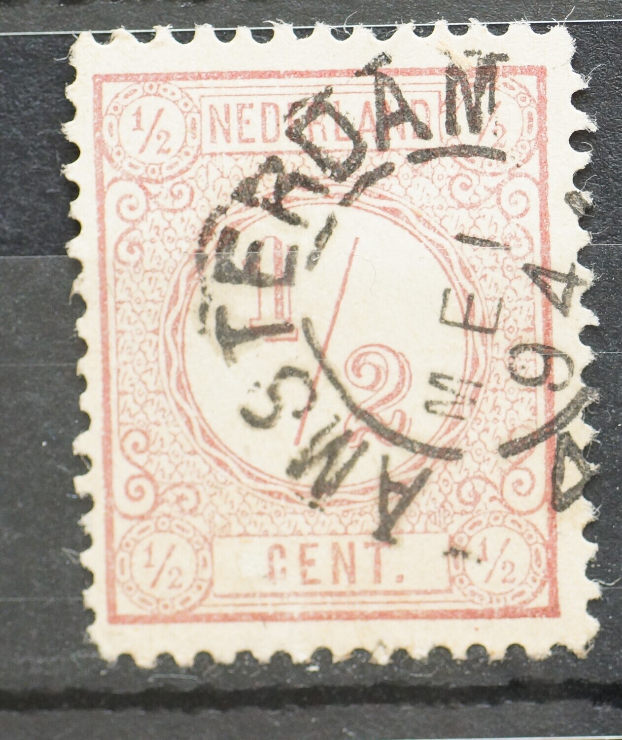 Amsterdam - ontbrekende dag - op NVPH 30