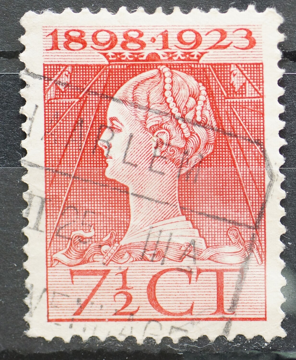 Haarlem - sGravenhage IIIA op NVPH 123