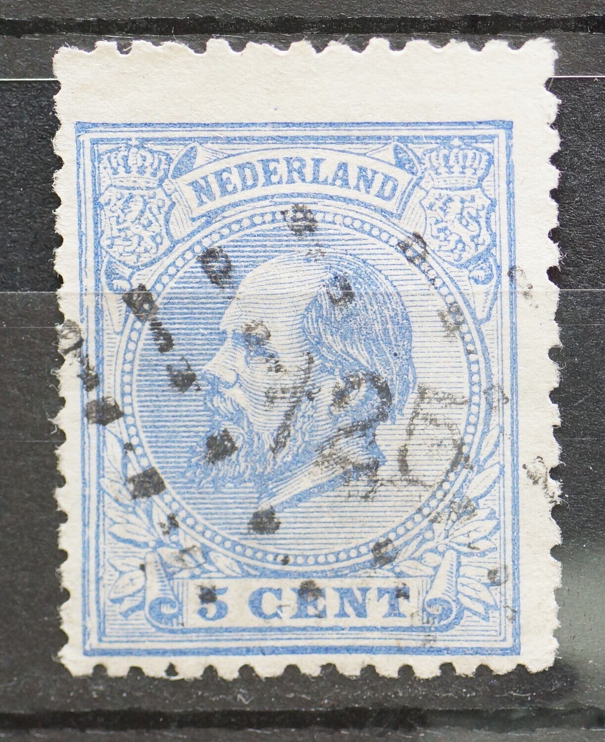125 (Wormerveer) op NVPH 19 (extra lang)
